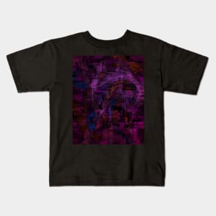 Glitching abstract Kids T-Shirt